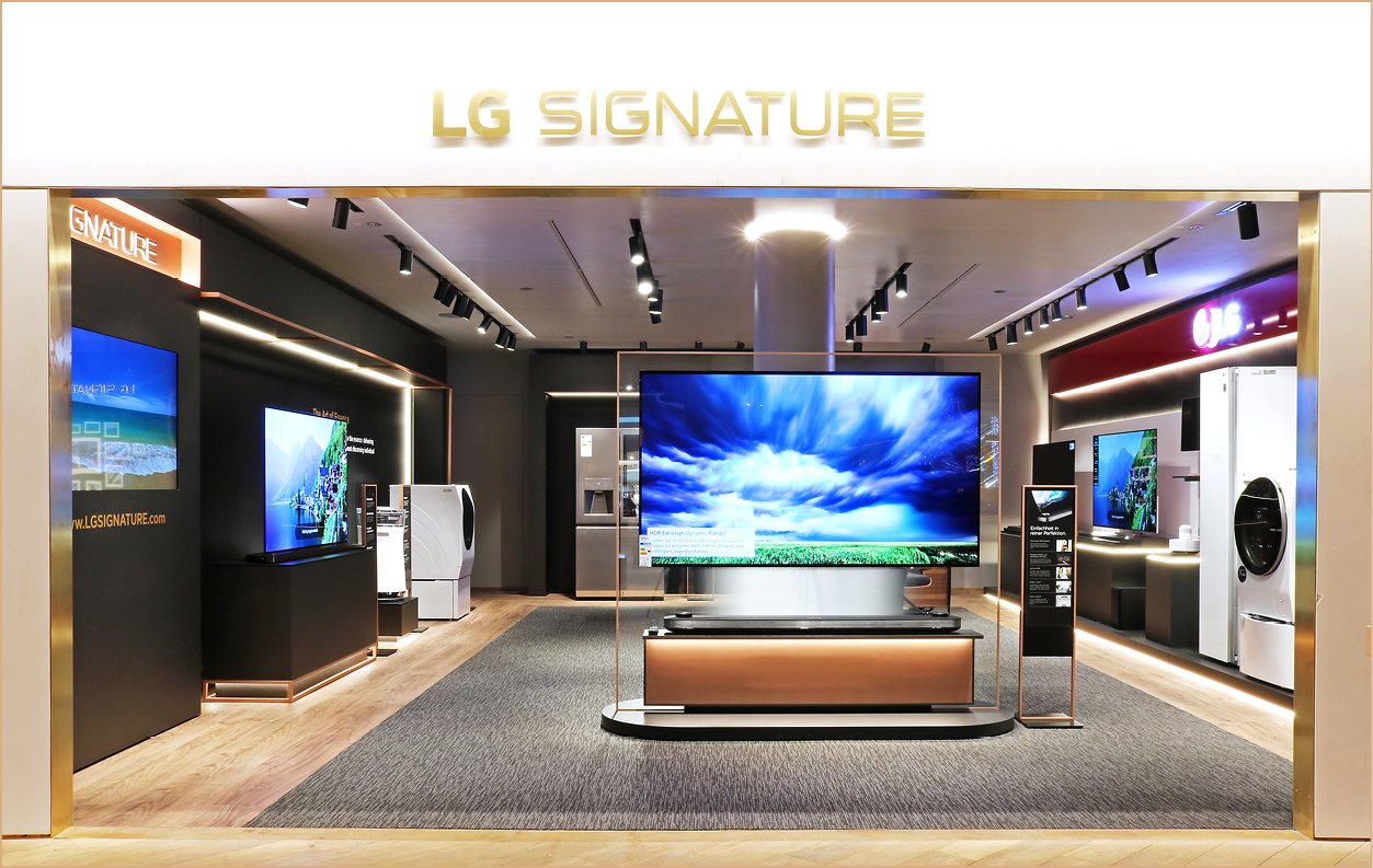 LG Electronics <br> im Oberpollinger München